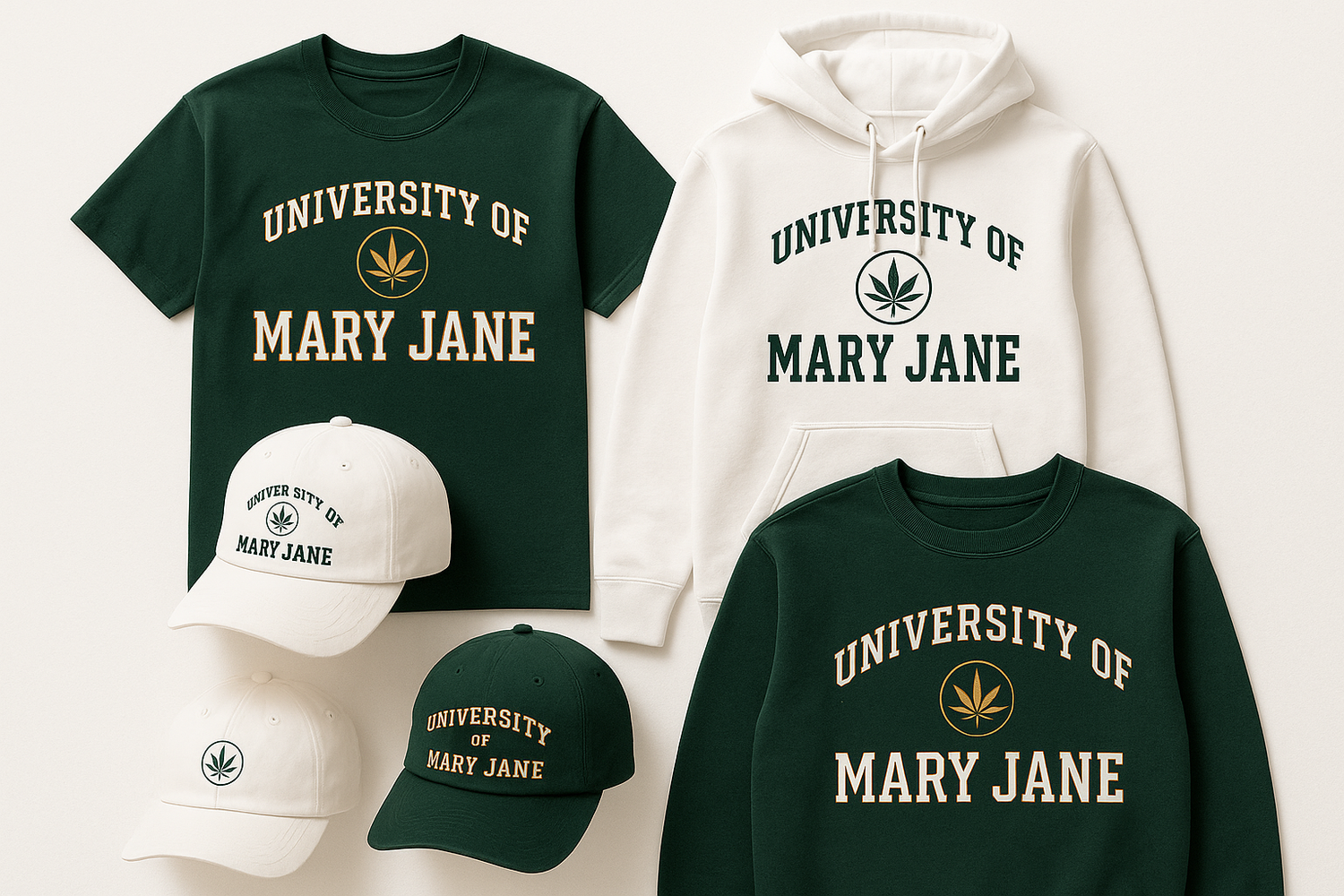 Put University Of Mary Jane Logo on Clothing